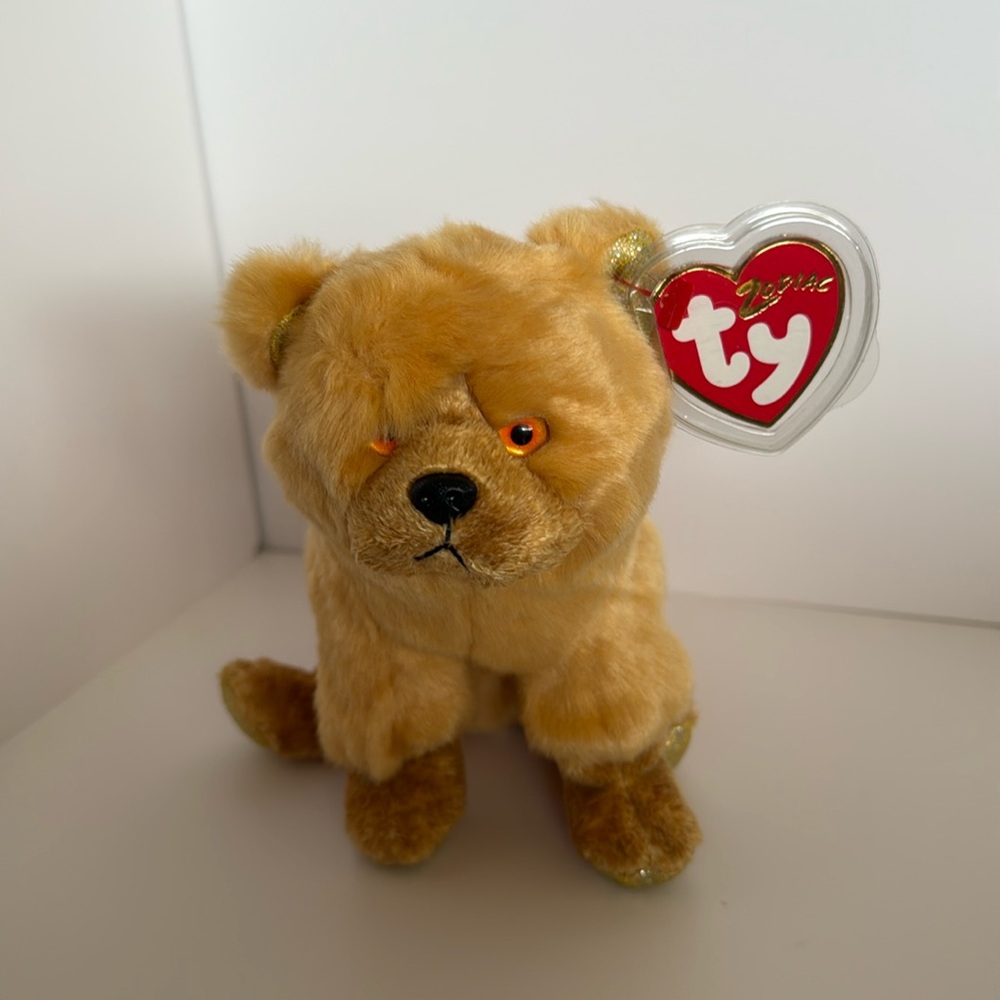 ** Retired** Ty Beanie Baby: Dog - Chinese Zodiac
